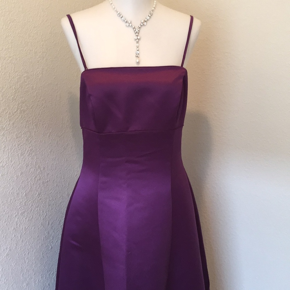 Prom! Purple strapless or spaghetti strap! - Picture 1 of 8